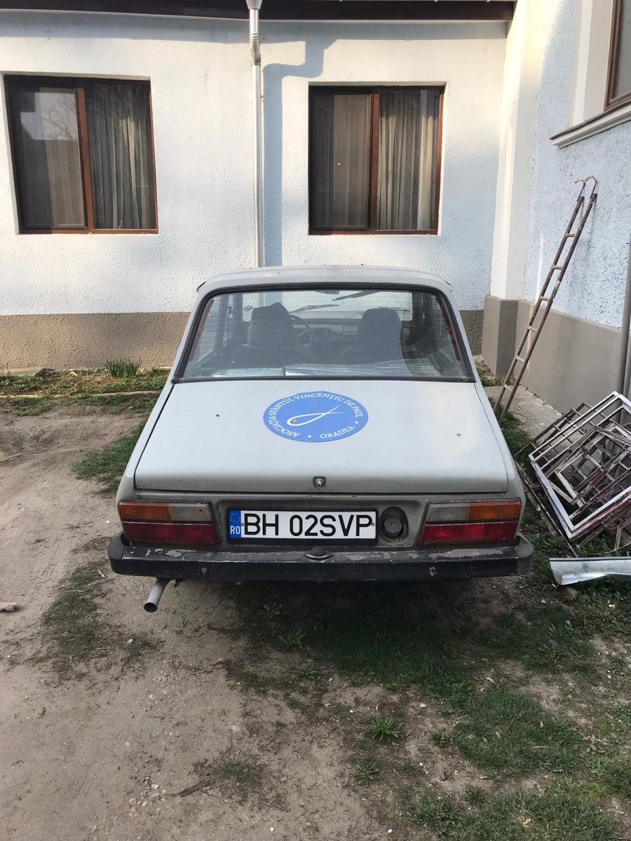 A 40-year-old car was gifted to the SSVP Conference in Oradea