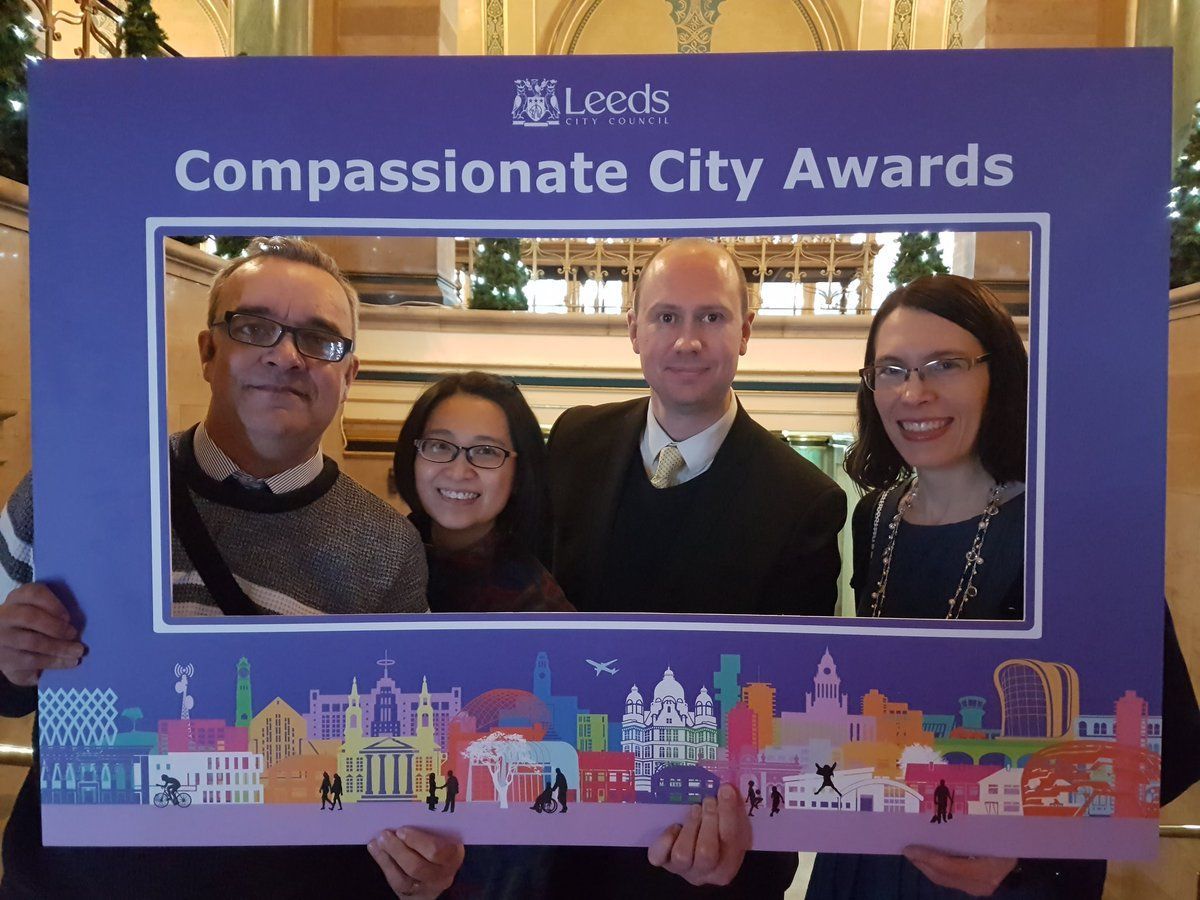 St Vincent's Support Centre in Leeds wins the first ever Jo Cox Compassionate City Award